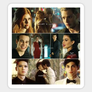 Malec - Sizzy - Clace Sticker